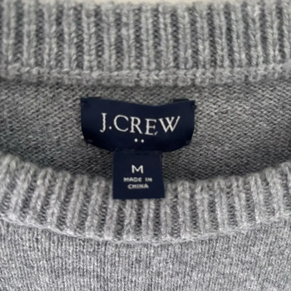 J. Crew Men's Fair Isle Winter Sweater Lambswool Blend Size M